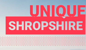 'Unique Shropshire' banner