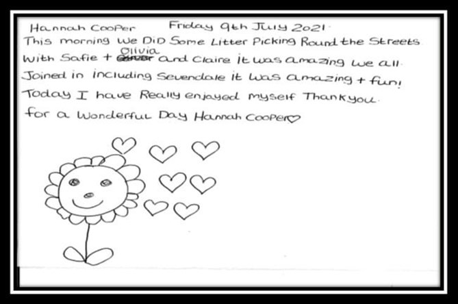Albert Rd letter