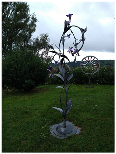 Photo of proposed Forget-me-Not memorial sculpture